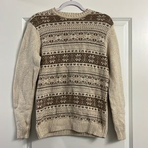 Perry Ellis Wool Blend Winter Sweater